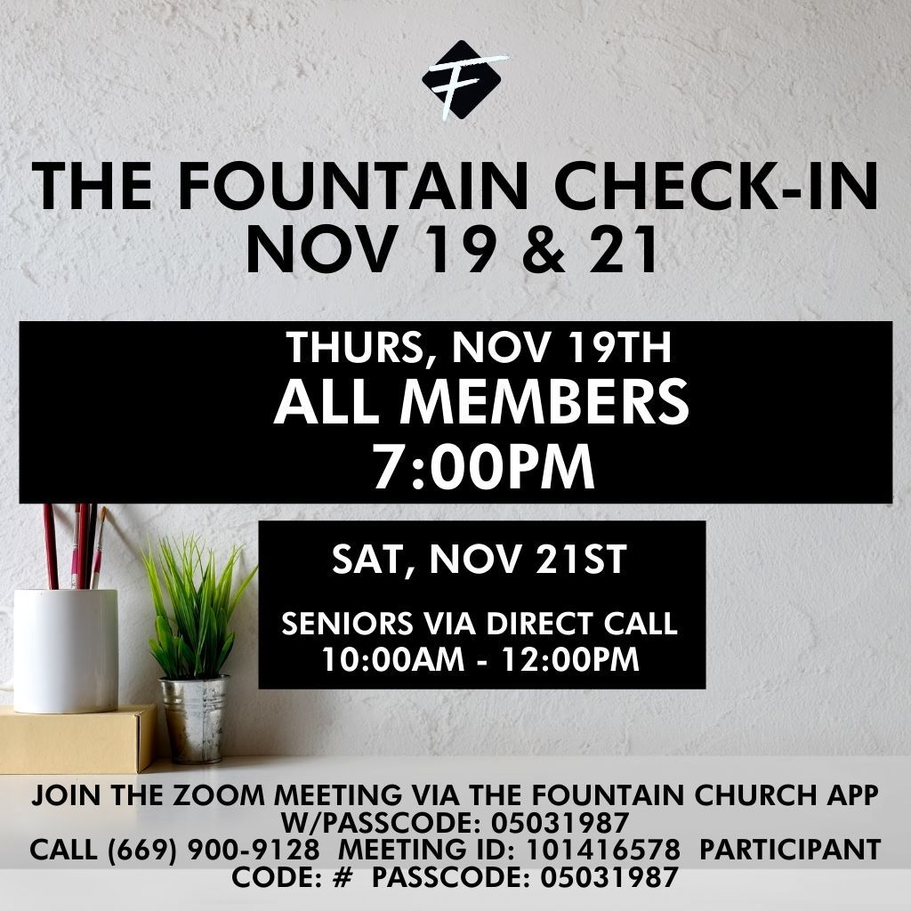 Fountain Senior Check-in