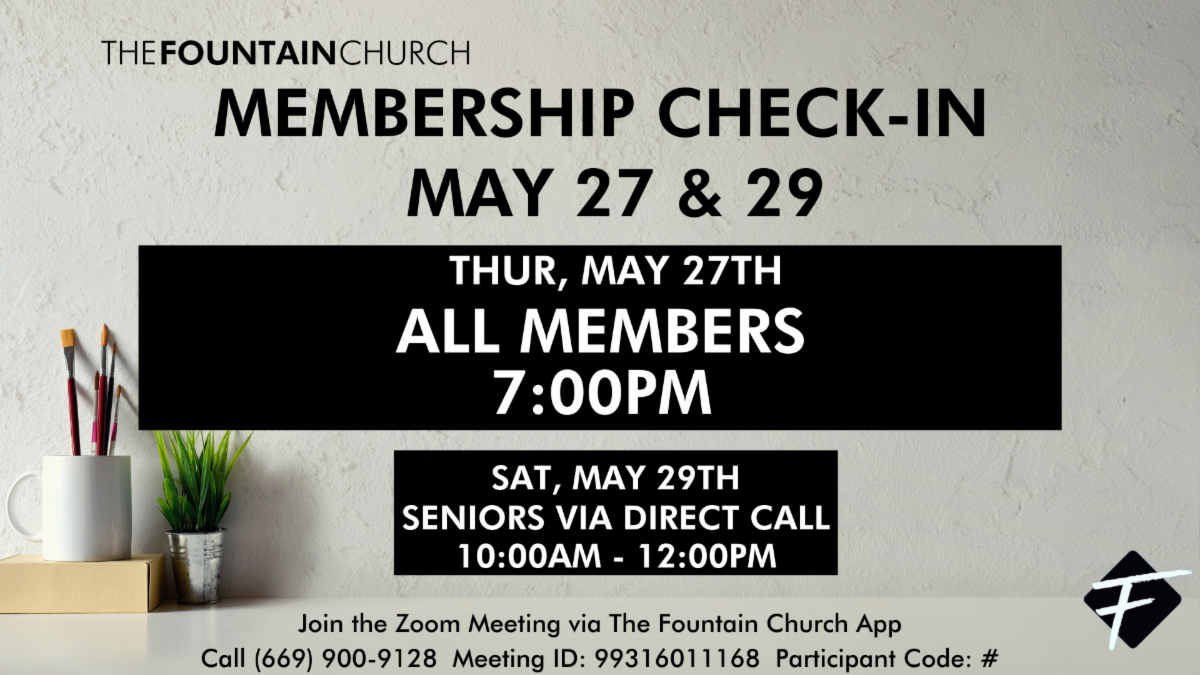 Fountain Membership Check-in