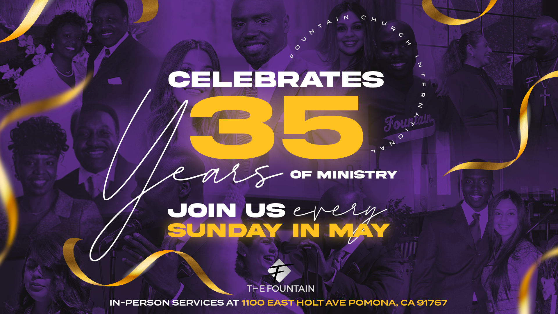 Sunday Morning Celebration - Celebrating 35 years of ministry