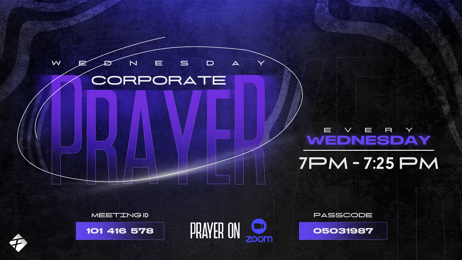 Wednesday Night Corporate Prayer