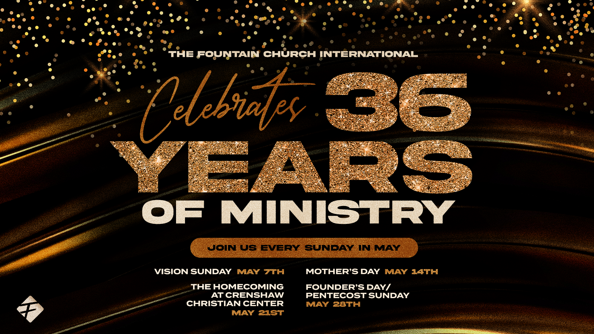 The Fountain Church International is celebrating 36 years