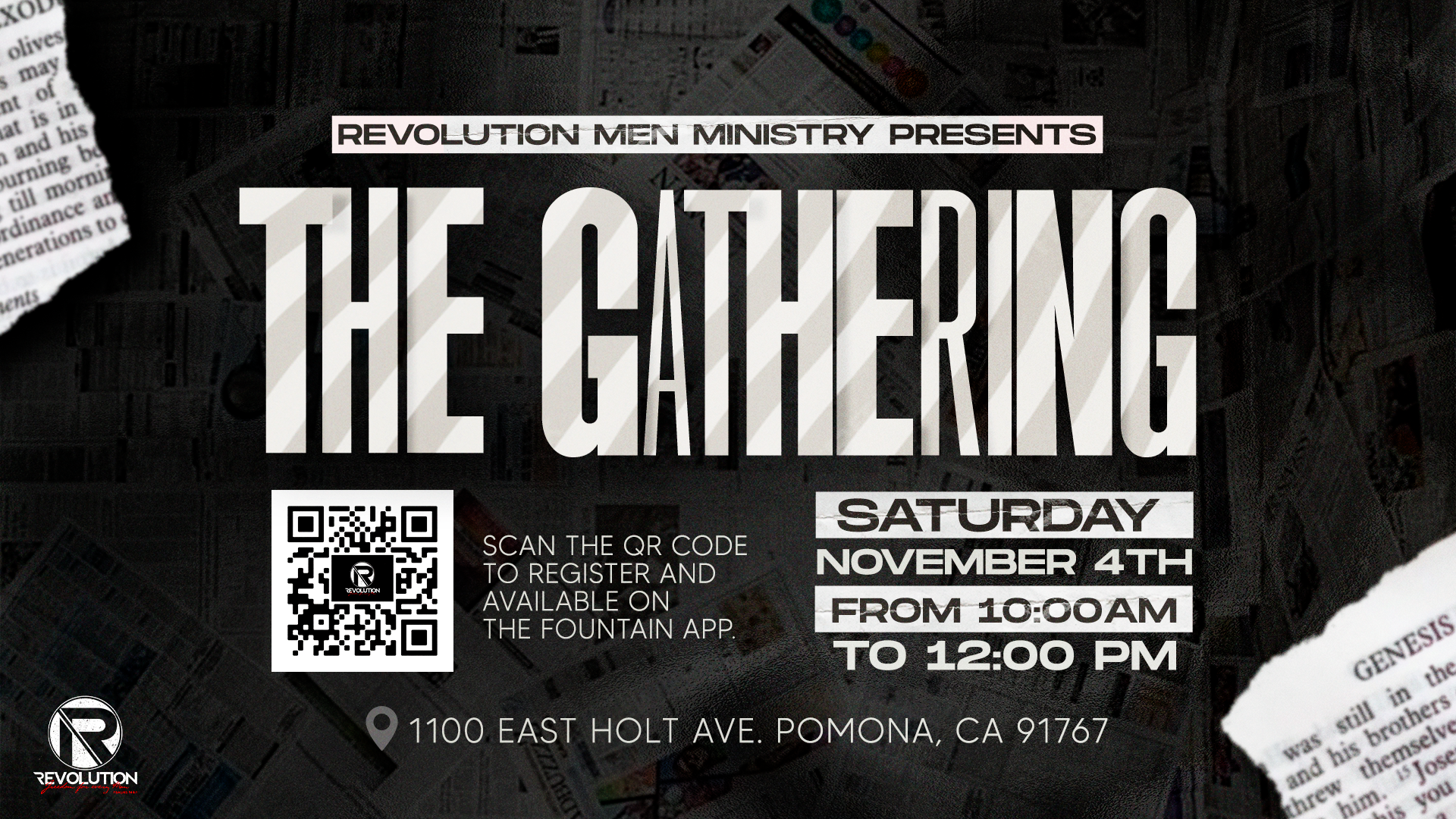 Revolution Men Ministry presents The Gathering