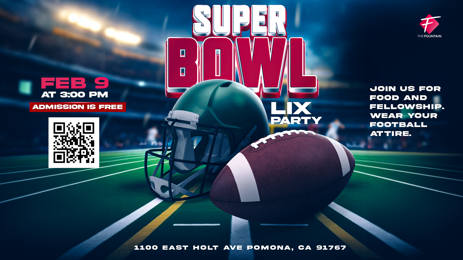 Revolution Men's Ministry - Super Bowl LIX Party